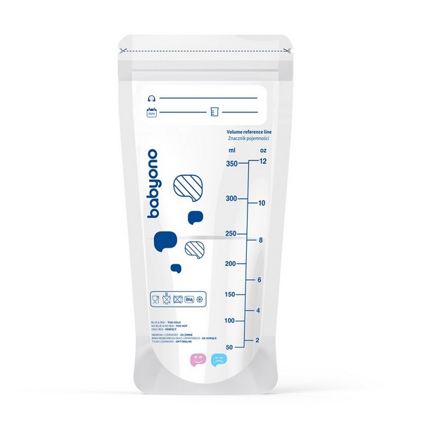 Продукт  Babyono - Торбички за съхранение на храна 350 мл-20бр.  - 0 - BG Hlapeta